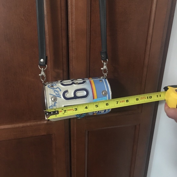 🧳♻️BNWOT Up-Cycled State of Montana License Plate Crossbody Bag - Picture 5 of 12